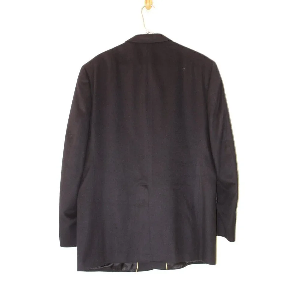 Vtg Hart Schaffner Marx 100% Cashmere Jacket Men Blazer union Made Loro Piana XL